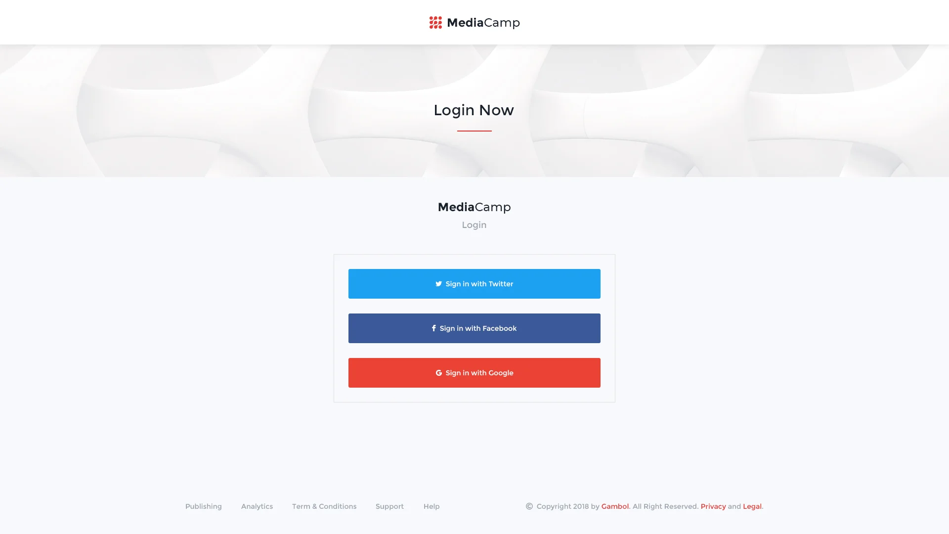 Mediacamp - Online Advertising PSD Template
