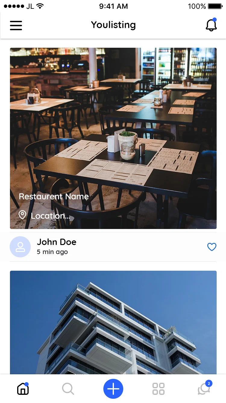 YouListing - Classified Listing and Directory Social Networking PSD Template